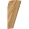 Ekena Millwork 6"W x 8"D x 20"H Traditional Rough Sawn Knee Brace, Western Red Cedar BRC06X08X20TRA00RWR - alternate 1